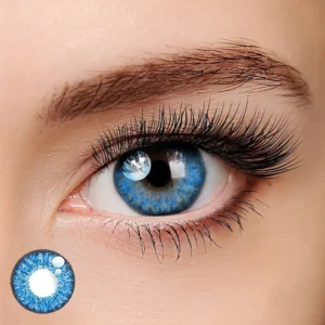 Blue Colored contact